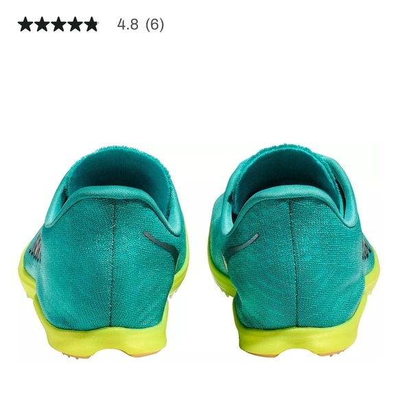 Hoka Blue and Yellow Athletic Shoes with Traction Sole - Picture 5 of 13